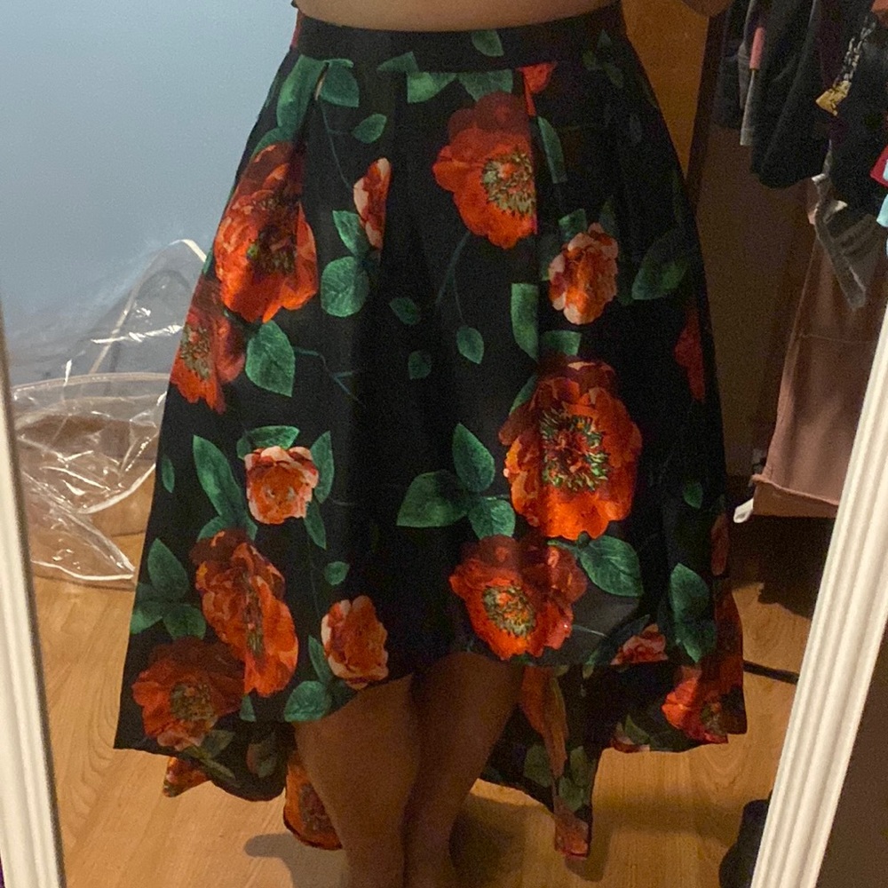 My Michelle high low floral skirt